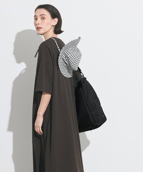 coca(coca)(コカ)の「3wayマルチポケットママリュック(バックパック/リュック・レディース・カーキ/ブラック・ONE SIZE)」の12枚目の写真