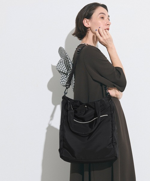 coca(coca)(コカ)の「3wayマルチポケットママリュック(バックパック/リュック・レディース・カーキ/ブラック・ONE SIZE)」の13枚目の写真