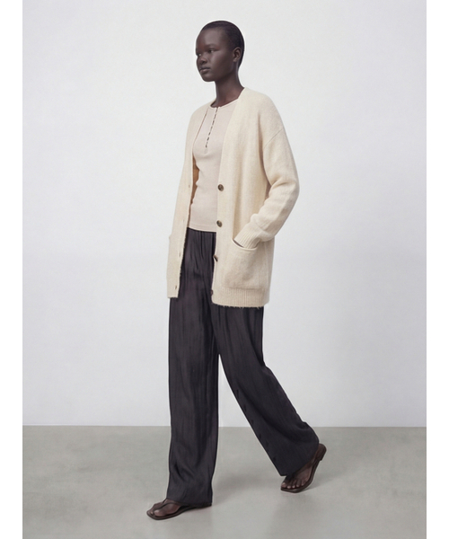 ACUD(アクド)の「Barrel Bending Pants _Black(スラックス・レディース・クリアブラック・SMALL/MEDIUM)」の5枚目の写真