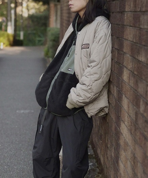GRIP SWANY(グリップスワニー)の「【GSMJ-054】 WATER REPELLENT QUILTING BLOUSON(ブルゾン・メンズ・オリーブ/カーキ・M/L/XL/XXL)」の2枚目の写真