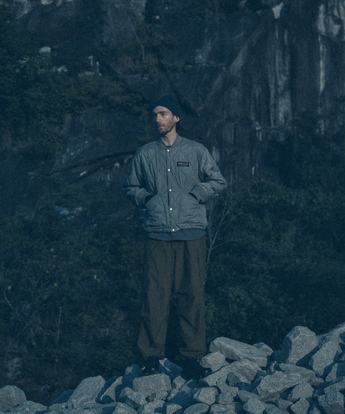 GRIP SWANY(グリップスワニー)の「【GSMJ-054】 WATER REPELLENT QUILTING BLOUSON(ブルゾン・メンズ・オリーブ/カーキ・M/L/XL/XXL)」の5枚目の写真