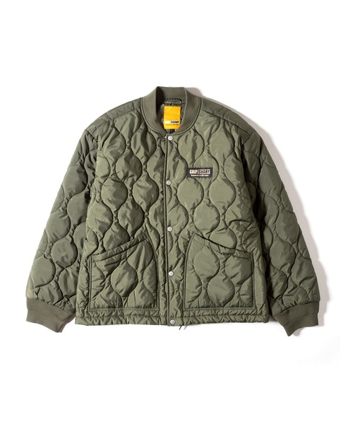 GRIP SWANY(グリップスワニー)の「【GSMJ-054】 WATER REPELLENT QUILTING BLOUSON(ブルゾン・メンズ・オリーブ/カーキ・M/L/XL/XXL)」の6枚目の写真