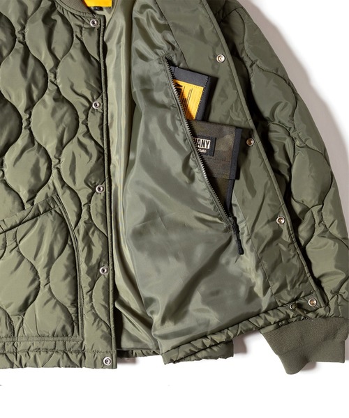 GRIP SWANY(グリップスワニー)の「【GSMJ-054】 WATER REPELLENT QUILTING BLOUSON(ブルゾン・メンズ・オリーブ/カーキ・M/L/XL/XXL)」の10枚目の写真