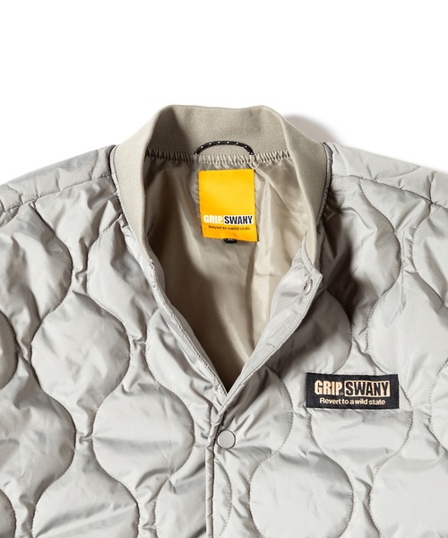 GRIP SWANY(グリップスワニー)の「【GSMJ-054】 WATER REPELLENT QUILTING BLOUSON(ブルゾン・メンズ・オリーブ/カーキ・M/L/XL/XXL)」の13枚目の写真