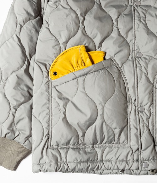 GRIP SWANY(グリップスワニー)の「【GSMJ-054】 WATER REPELLENT QUILTING BLOUSON(ブルゾン・メンズ・オリーブ/カーキ・M/L/XL/XXL)」の14枚目の写真