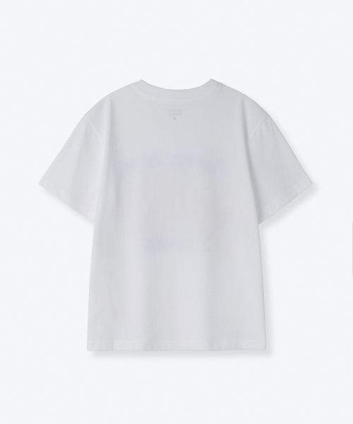 MUSINSA STANDARD KIDS（ムシンサスタンダードキッズ）の「モアラブ リラックスティーシャツ [ホワイト]（Tシャツ/カットソー・レディース・その他・100/110/120/130/140/150/160）」の3枚目の写真