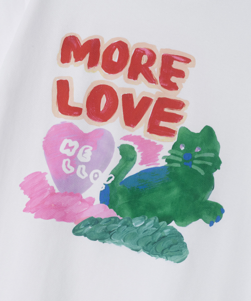 MUSINSA STANDARD KIDS（ムシンサスタンダードキッズ）の「モアラブ リラックスティーシャツ [ホワイト]（Tシャツ/カットソー・レディース・その他・100/110/120/130/140/150/160）」の6枚目の写真