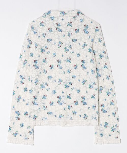 ROSE BUD(ローズバッド)の「(CREOLME)FLORAL LACE TOP(Tシャツ/カットソー・レディース・オフホワイト・ONE SIZE)」の12枚目の写真