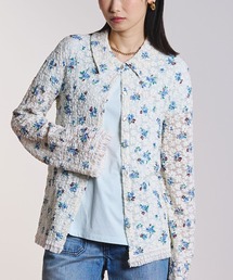 ROSE BUD | (CREOLME)FLORAL LACE TOP(Tシャツ/カットソー)