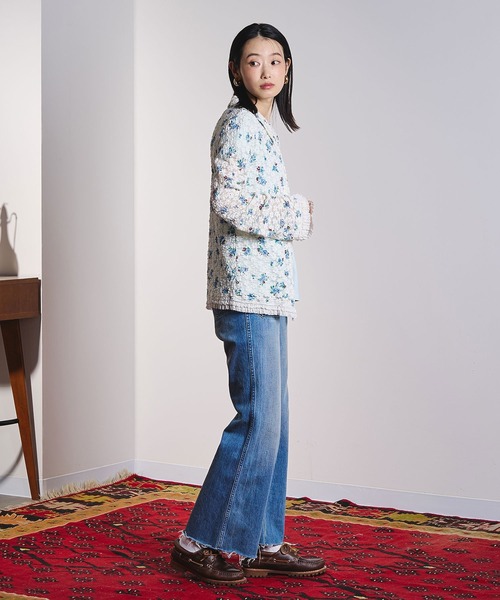 ROSE BUD(ローズバッド)の「(CREOLME)FLORAL LACE TOP(Tシャツ/カットソー・レディース・オフホワイト・ONE SIZE)」の7枚目の写真