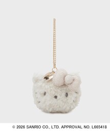 ハローキティコラボ（ハローキティコラボ）の「◆【ハローキティ】きらふわフェイス型ミラーチャーム（チャーム）」