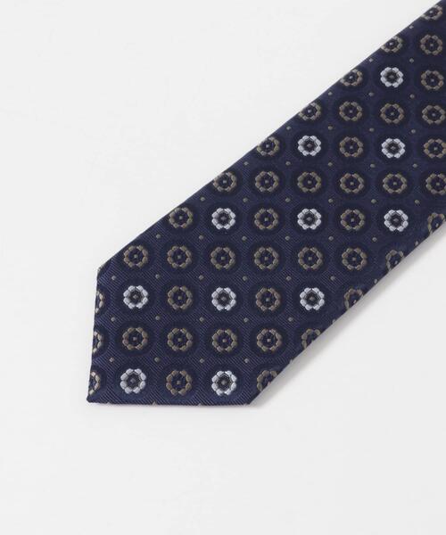 URBAN RESEARCH DOORS（アーバンリサーチドアーズ）の「LIFE STYLE TAILOR　26SS国内タイ小紋3（ネクタイ・メンズ・グレー/ブラウン/ネイビー・-）」の5枚目の写真