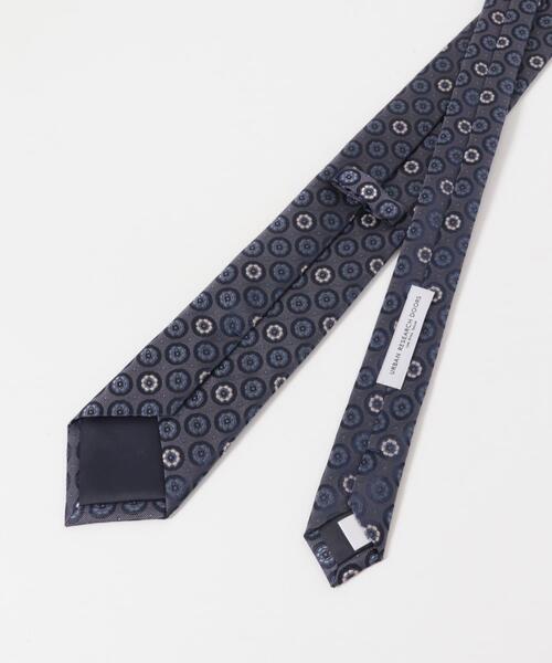 URBAN RESEARCH DOORS（アーバンリサーチドアーズ）の「LIFE STYLE TAILOR　26SS国内タイ小紋3（ネクタイ・メンズ・グレー/ブラウン/ネイビー・-）」の9枚目の写真