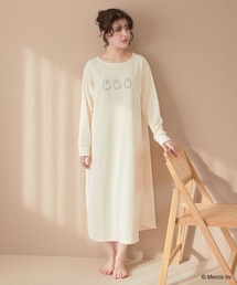 Miffy（ ミッフィー）の「【miffy ミッフィー】ワッフル刺繍ルームウェアワンピース パジャマ(2026SS)（ニット/セーター）」