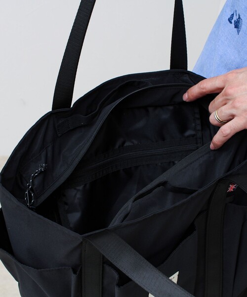 COBMASTER（コブマスター）の「【COBMASTER/コブマスター】Air WP DESERT TOTE（トートバッグ・メンズ・ベージュ/ブラック/サックスブルー・FREE）」の9枚目の写真