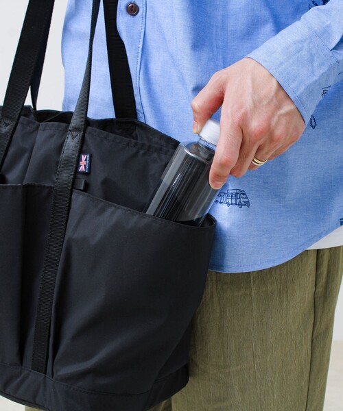 COBMASTER（コブマスター）の「【COBMASTER/コブマスター】Air WP DESERT TOTE（トートバッグ・メンズ・ベージュ/ブラック/サックスブルー・FREE）」の12枚目の写真