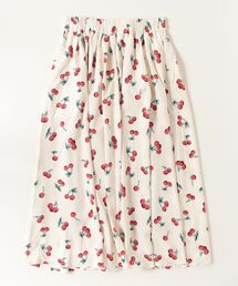 sandy | プリントタック＆ギャザースカート(スカート)