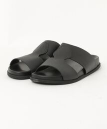 Rivel（リヴェル）の「【ZEUS】ワイドストラップ　メンズ レザーサンダル イタリア製（サンダル）」