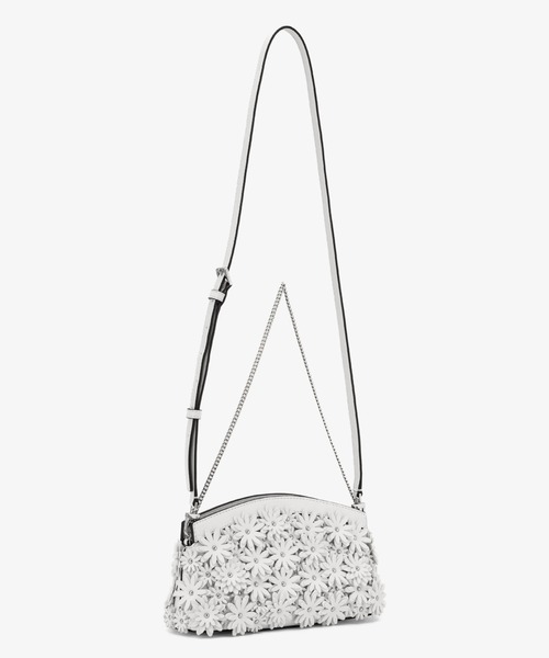 MICHAEL KORS(マイケルコース)の「ATHENA フローラル アップリケ コンバーチブル クラッチ(クラッチバッグ・レディース・ホワイト系・FREE)」の9枚目の写真