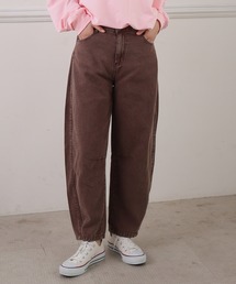 【選べる2丈×5サイズ】旬のバレルでトレンドスタイル バレルパンツ/カーブパンツ