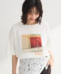 Green　Parks | SET2点フォトTシャツ＋レーススカーフ(Tシャツ/カットソー)
