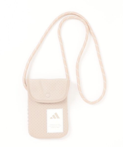 adidas（アディダス）の「《adidas》マストハブ フォンバッグ シーズナル（ボディバッグ/ウエストポーチ・メンズ・ベージュ系その他/ブラック・フリー）」の2枚目の写真