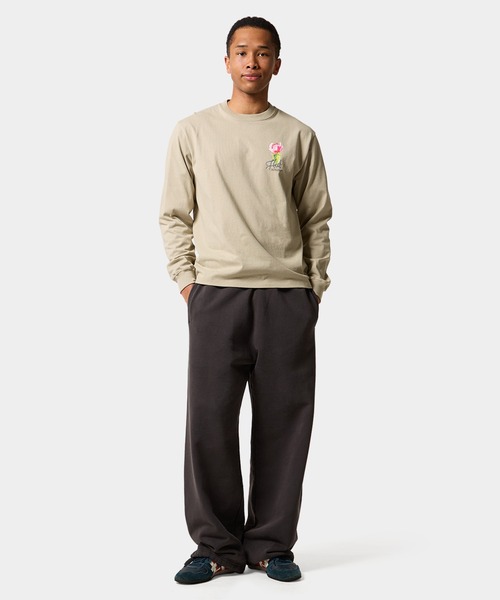 HUF(ハフ)の「DESERT ROSE LS TEE(Tシャツ/カットソー・メンズ・チャコールグレー/ホワイト/ベージュ系その他・S/M/L/XL)」の16枚目の写真