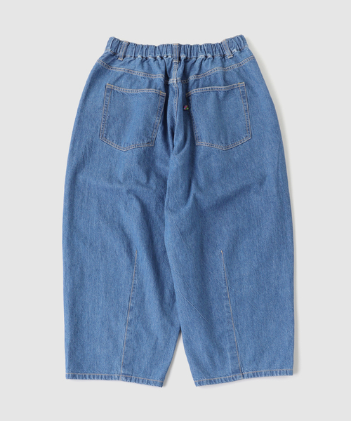 is-ness（イズネス）の「is-ness / イズネス 5-Pocket Balloon Pants (Enzyme W（デニムパンツ・メンズ・ライトブルー・LARGE/MEDIUM）」の2枚目の写真