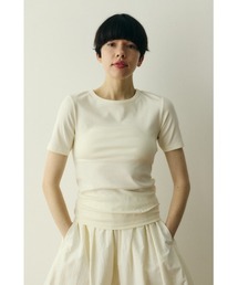 HeRIN.CYE | Back open cut tops　　バックオープンカットトップス(Tシャツ/カットソー)