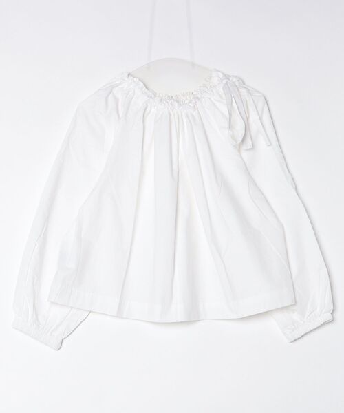 FREE STYLISTS(フリー スタイリスト)の「YUGA_YGMC Korean style off-the-shoulder blouse(シャツ/ブラウス・レディース・ブラック/ホワイト・FREE)」の7枚目の写真