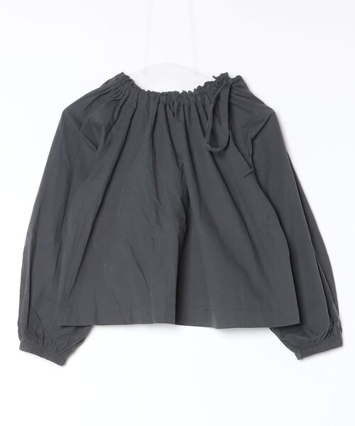 FREE STYLISTS(フリー スタイリスト)の「YUGA_YGMC Korean style off-the-shoulder blouse(シャツ/ブラウス・レディース・ブラック/ホワイト・FREE)」の6枚目の写真