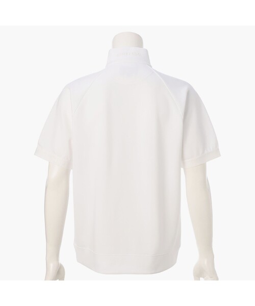 BRIEFING（ブリーフィング）の「【BRIEFING GOLF／ブリーフィングゴルフ】 CE MEN’S MESH HALFZIP SHIRT RF<（Tシャツ/カットソー・メンズ・ホワイト/ブラック・L/M）」の5枚目の写真
