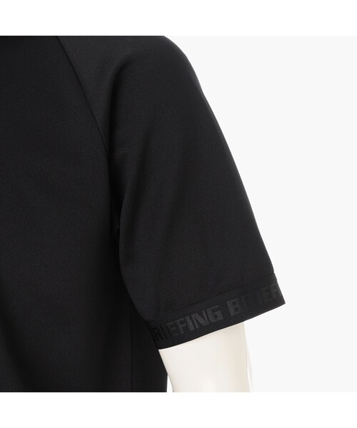 BRIEFING（ブリーフィング）の「【BRIEFING GOLF／ブリーフィングゴルフ】 CE MEN’S MESH HALFZIP SHIRT RF<（Tシャツ/カットソー・メンズ・ホワイト/ブラック・L/M）」の18枚目の写真