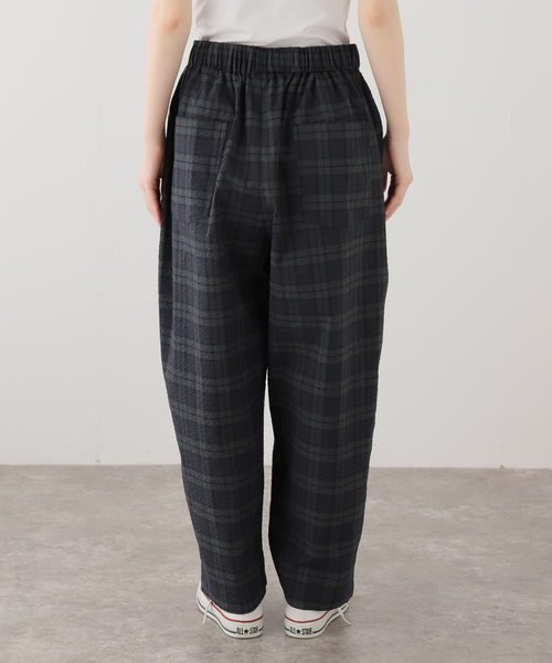 JOURNAL STANDARD LUXE(ジャーナルスタンダード ラックス)の「サッカー イージーパンツ(その他パンツ・レディース・ブラウン/ネイビー・FREE)」の12枚目の写真