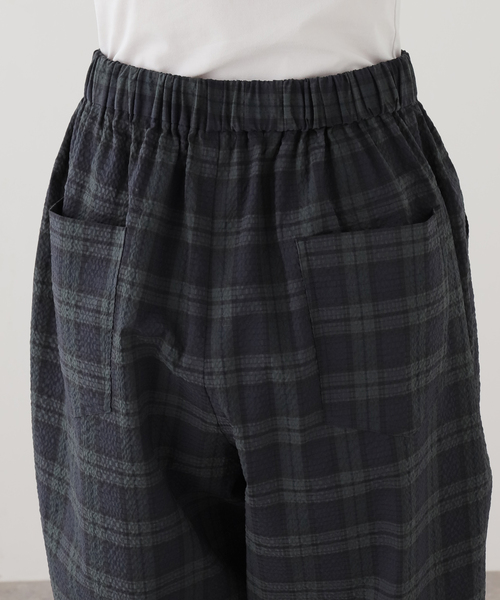 JOURNAL STANDARD LUXE(ジャーナルスタンダード ラックス)の「サッカー イージーパンツ(その他パンツ・レディース・ブラウン/ネイビー・FREE)」の11枚目の写真