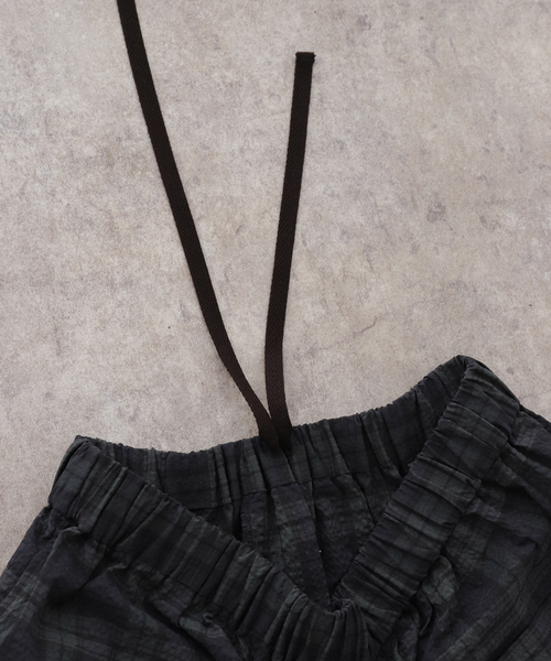 JOURNAL STANDARD LUXE(ジャーナルスタンダード ラックス)の「サッカー イージーパンツ(その他パンツ・レディース・ブラウン/ネイビー・FREE)」の8枚目の写真