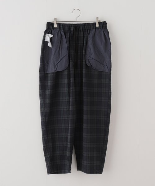 JOURNAL STANDARD LUXE(ジャーナルスタンダード ラックス)の「サッカー イージーパンツ(その他パンツ・レディース・ブラウン/ネイビー・FREE)」の7枚目の写真