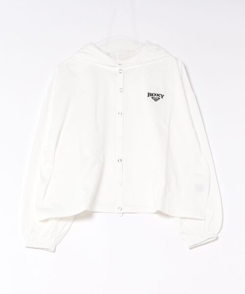 ROXY(ロキシー)の「ROXY/ロキシー カーディガン レディース UT SALTY SQUAD HOODIE RLY261127 UT(パーカー・レディース・ホワイト/ブラック/オレンジ・L/M)」の5枚目の写真