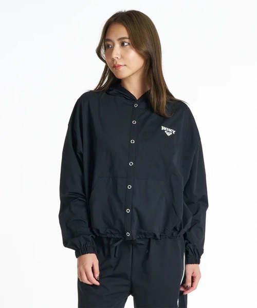 ROXY(ロキシー)の「ROXY/ロキシー カーディガン レディース UT SALTY SQUAD HOODIE RLY261127 UT(パーカー・レディース・ホワイト/ブラック/オレンジ・L/M)」の17枚目の写真
