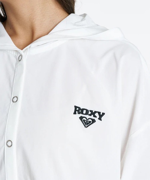 ROXY(ロキシー)の「ROXY/ロキシー カーディガン レディース UT SALTY SQUAD HOODIE RLY261127 UT(パーカー・レディース・ホワイト/ブラック/オレンジ・L/M)」の11枚目の写真
