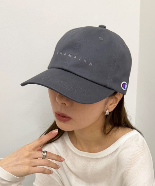 Champion(チャンピオン)の「【Champion】ツイルロングハイキャップ 181-0264(キャップ・レディース・チャコールグレー/ライトベージュ/ブラック・FREE)」の3枚目の写真