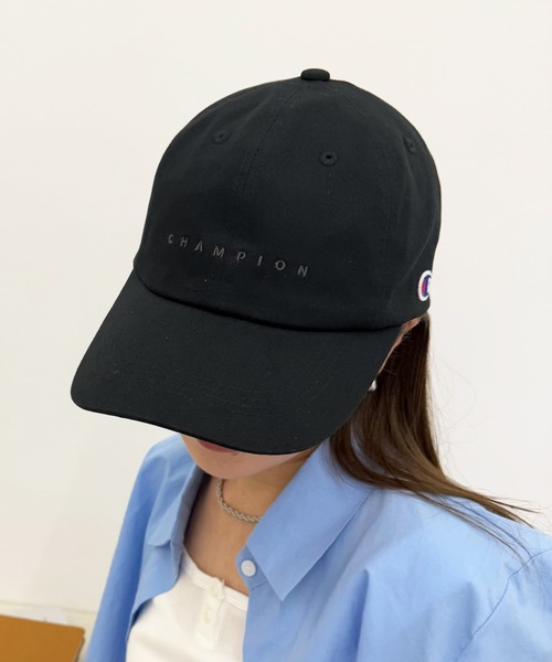 Champion(チャンピオン)の「【Champion】ツイルロングハイキャップ 181-0264(キャップ・レディース・チャコールグレー/ライトベージュ/ブラック・FREE)」の2枚目の写真