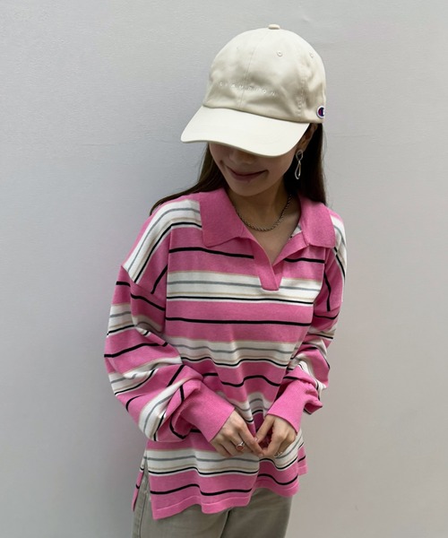Champion(チャンピオン)の「【Champion】ツイルロングハイキャップ 181-0264(キャップ・レディース・チャコールグレー/ライトベージュ/ブラック・FREE)」の9枚目の写真