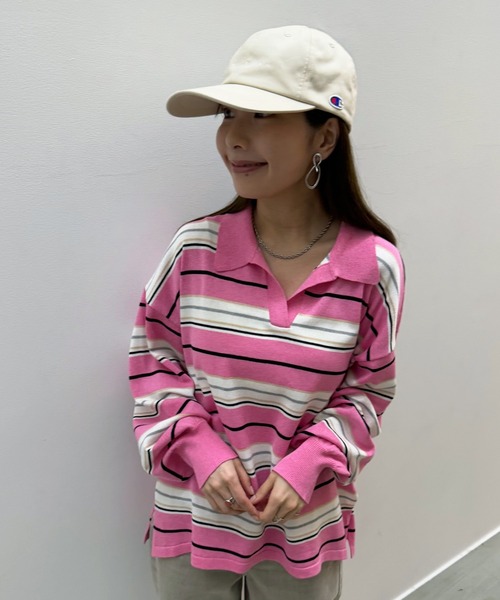 Champion(チャンピオン)の「【Champion】ツイルロングハイキャップ 181-0264(キャップ・レディース・チャコールグレー/ライトベージュ/ブラック・FREE)」の10枚目の写真