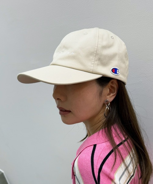 Champion(チャンピオン)の「【Champion】ツイルロングハイキャップ 181-0264(キャップ・レディース・チャコールグレー/ライトベージュ/ブラック・FREE)」の7枚目の写真