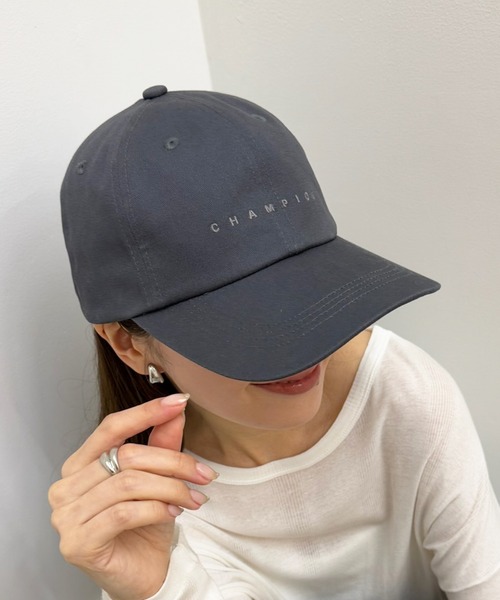 Champion(チャンピオン)の「【Champion】ツイルロングハイキャップ 181-0264(キャップ・レディース・チャコールグレー/ライトベージュ/ブラック・FREE)」の17枚目の写真