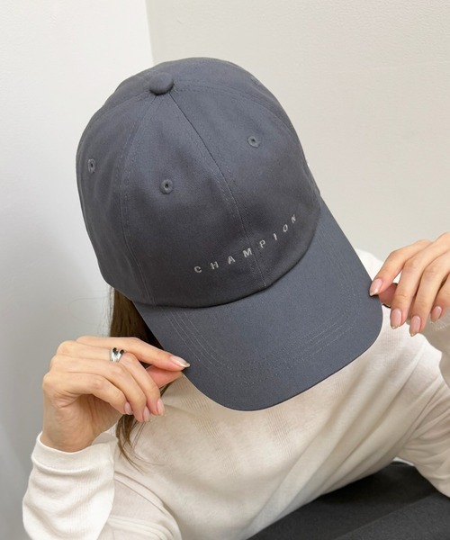 Champion(チャンピオン)の「【Champion】ツイルロングハイキャップ 181-0264(キャップ・レディース・チャコールグレー/ライトベージュ/ブラック・FREE)」の18枚目の写真