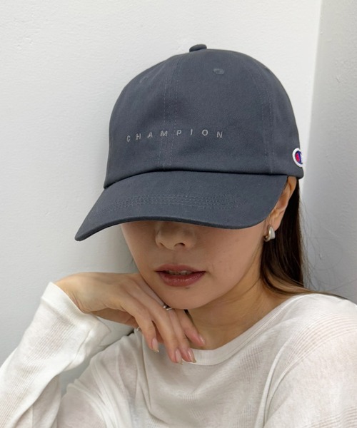 Champion(チャンピオン)の「【Champion】ツイルロングハイキャップ 181-0264(キャップ・レディース・チャコールグレー/ライトベージュ/ブラック・FREE)」の20枚目の写真