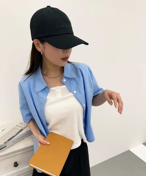 Champion(チャンピオン)の「【Champion】ツイルロングハイキャップ 181-0264(キャップ・レディース・チャコールグレー/ライトベージュ/ブラック・FREE)」の15枚目の写真