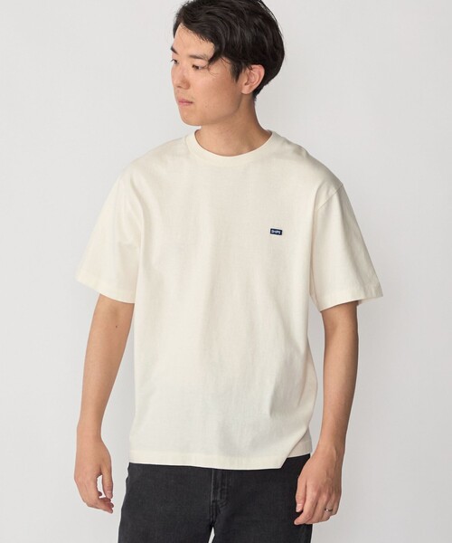SHIPS(シップス)の「【WEB限定】SHIPS: マイクロ ワッペン フェード Tシャツ(Tシャツ/カットソー・メンズ・チャコールグレー/ブラック/オフホワイト/ネイビー/ブルー・X-LARGE/LARGE/MEDIUM/SMALL)」の1枚目の写真